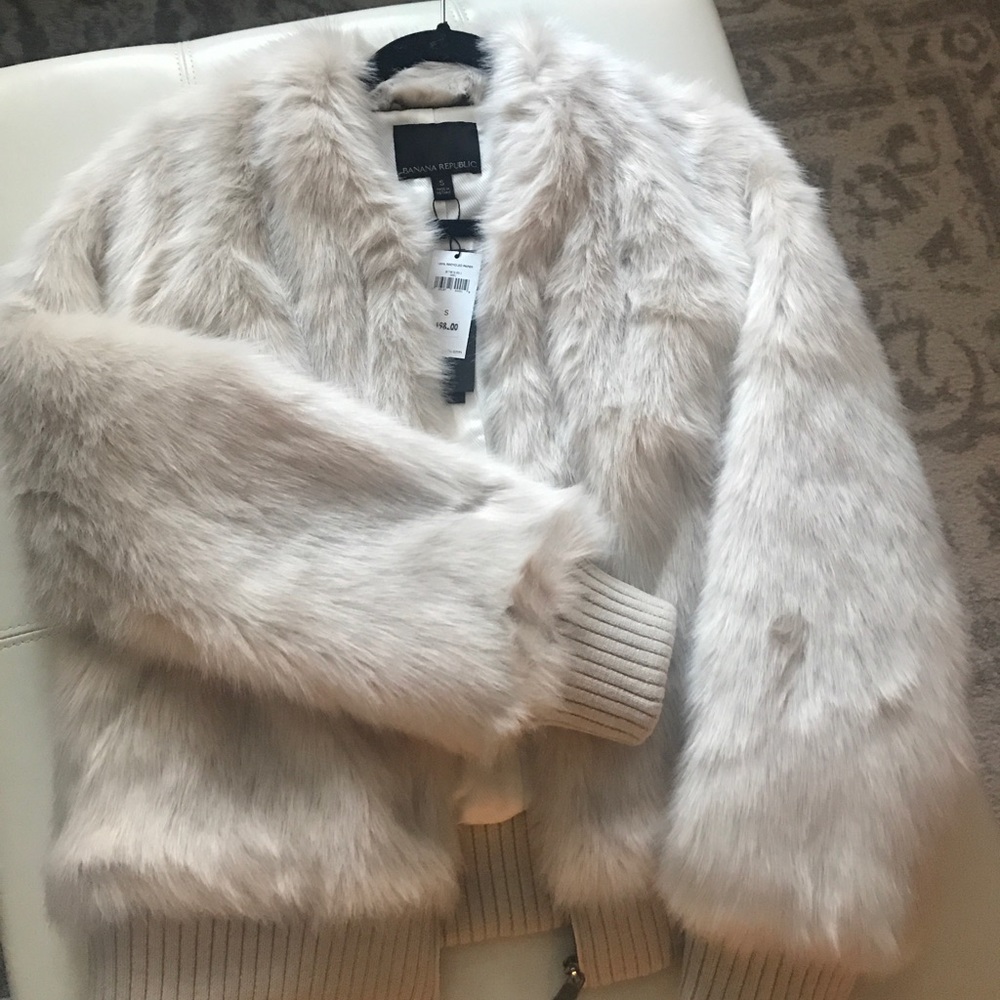 Faux Fur Bomber Jacket